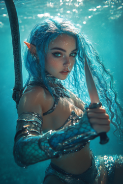 A Brimaelf Barbarian.