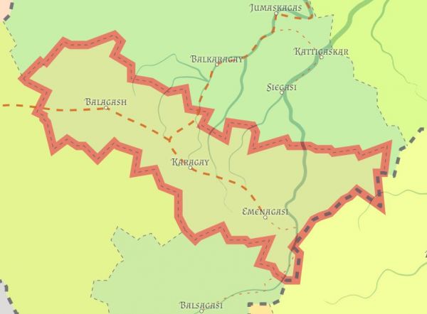 Balagash, Karagay and Balkaragay